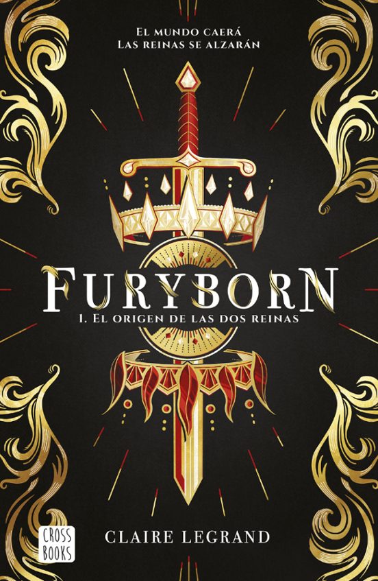 Portada de furyborn 1: el origen de las dos reinas