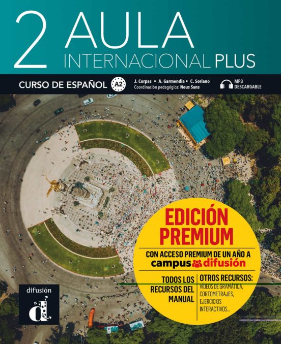 Portada de aula internacional plus 2 : libro del alumno premium