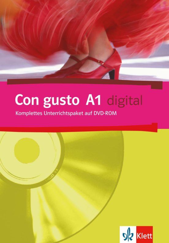 Portada de con gusto. komplettes unterrichtspaket auf dvd-rom a1