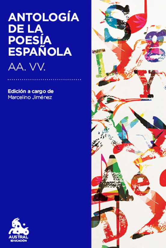 Portada de antologia de la poesia española