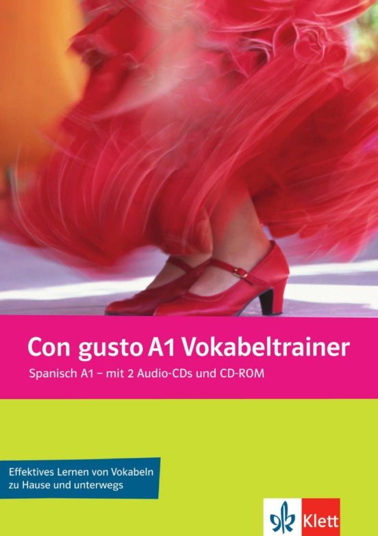 Portada de con gusto a1 vokabeltrainer. vokabelheft + 2 audio-cds + cd-rom