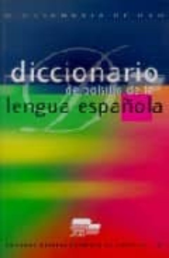 Portada de diccionario de bolsillo de la lengua española: diccionario de uso