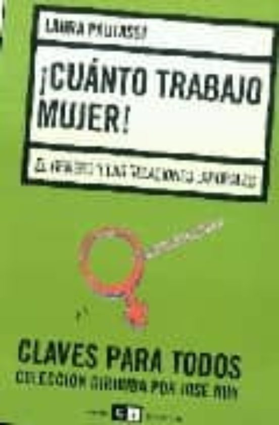 Portada de ¡cuanto trabajo mujer!: el genero y las relaciones laborales