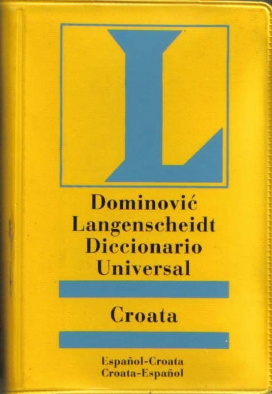 Portada de dominovic langenscheidt diccionario universal español-croata/croa ta-español