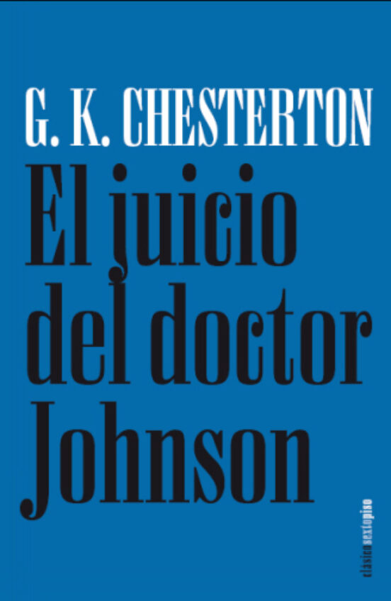 Portada de el juicio del doctor johnson