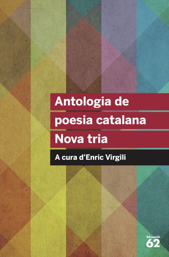 Portada de antologia de poesia catalana. nova tria