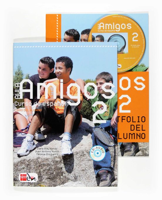 Portada de aula amigos 2 internacional: pack alumno