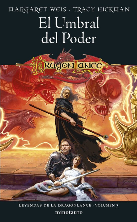 Portada de leyendas de la dragonlance nº 03/03 el umbral del poder