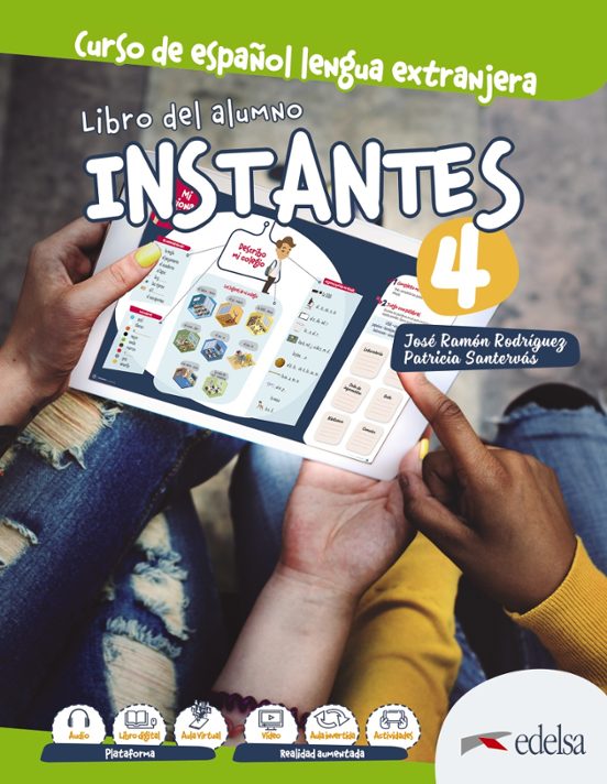 Portada de instantes 4: libro del alumno