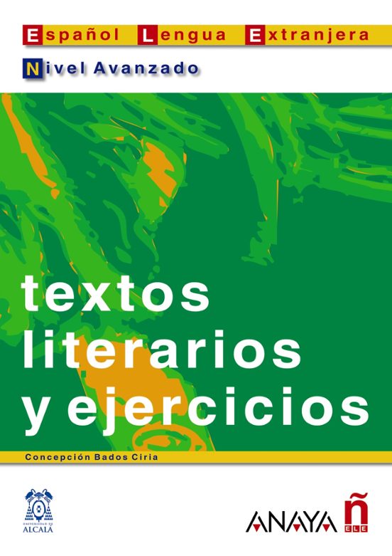 Portada de textos literarios y ejercicios. nivel avanzado