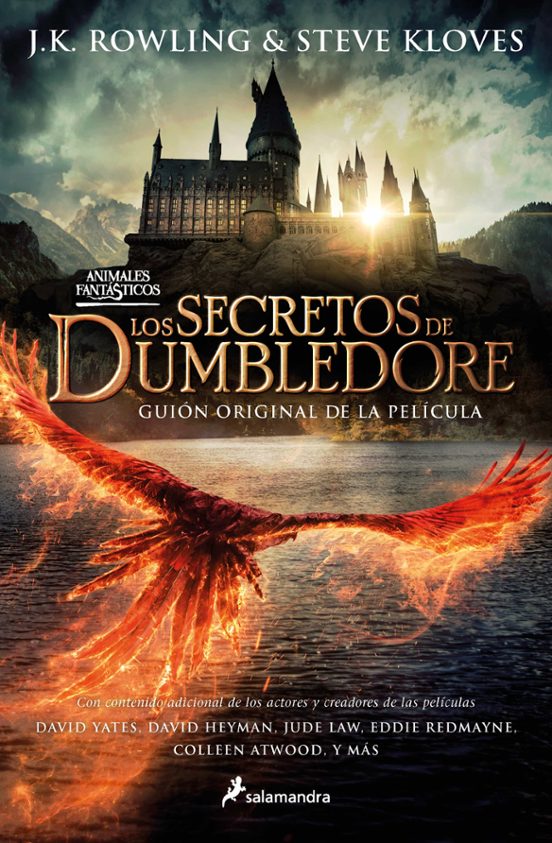 Portada de los secretos de dumbledore