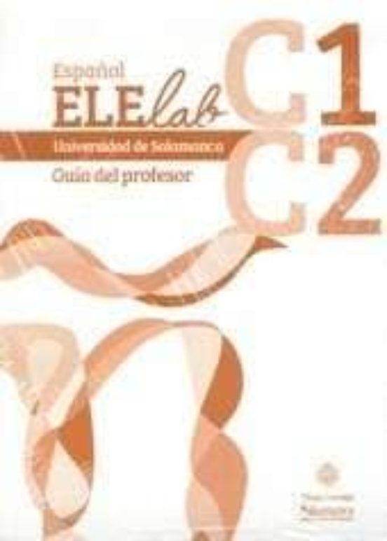 Portada de español elelab c1-c2 guia del profesor