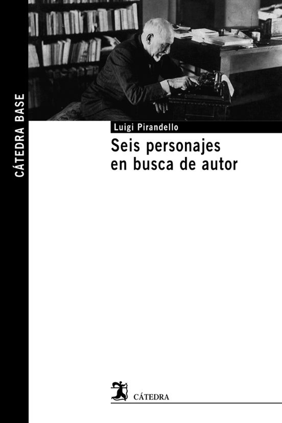 Portada de seis personajes en busca de autor