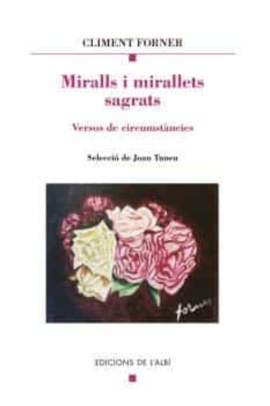 Portada de miralls i mirallets sagrats: versos de circumstancies