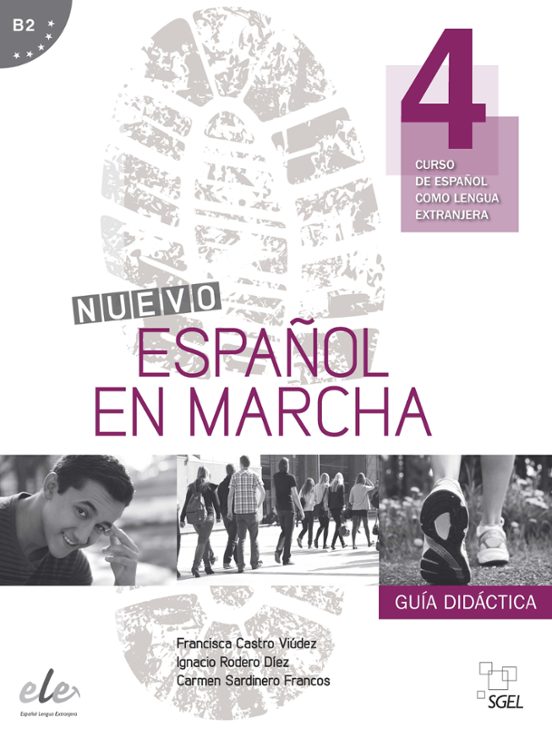 Portada de español en marcha 4 guia didactica