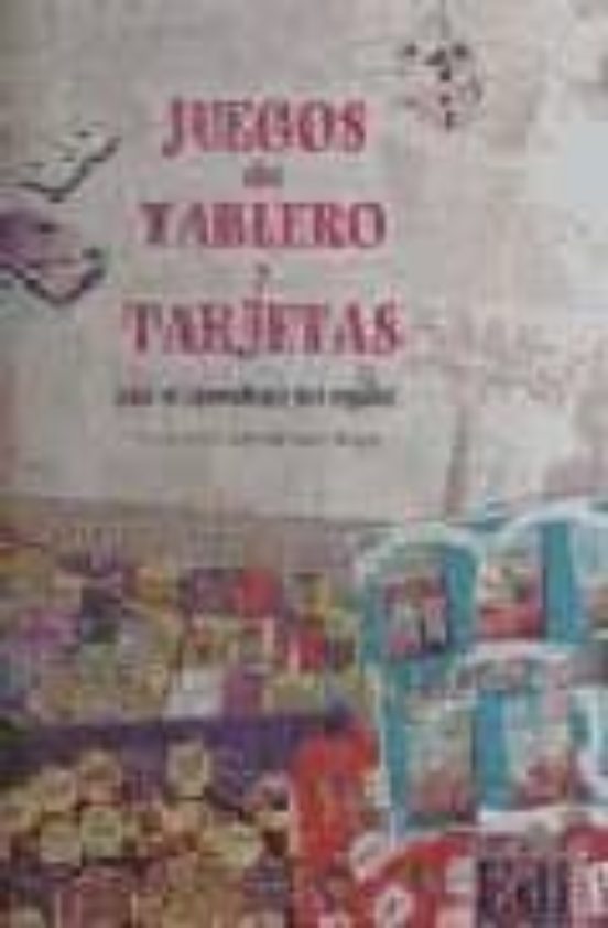 Portada de juegos de tableros y tarjetas para el aprendizaje del español