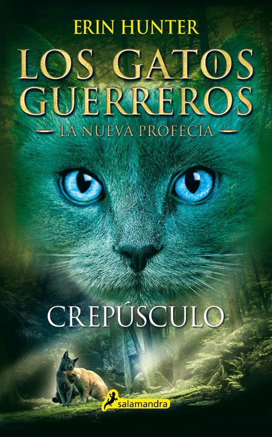 Portada de gatos guerreros la nueva profecia v : crepusculo