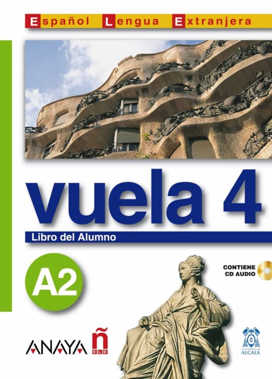 Portada de vuela 4 a2. libro del alumno