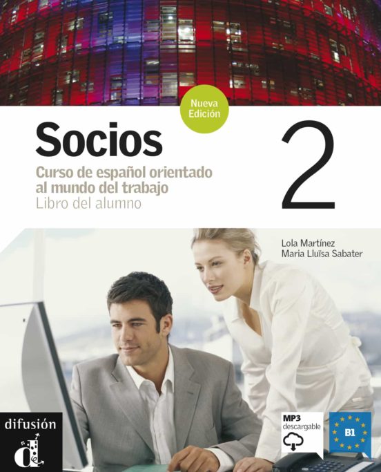 Portada de socios 2. libro del alumno