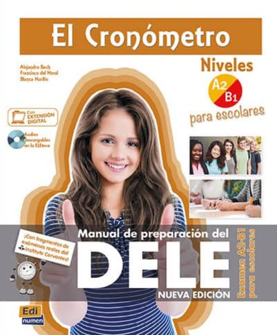 Portada de el cronometro examen a2/b1 para escolares nueva edicion