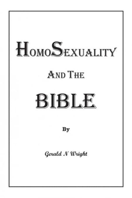 Portada de homosexuality and the bible