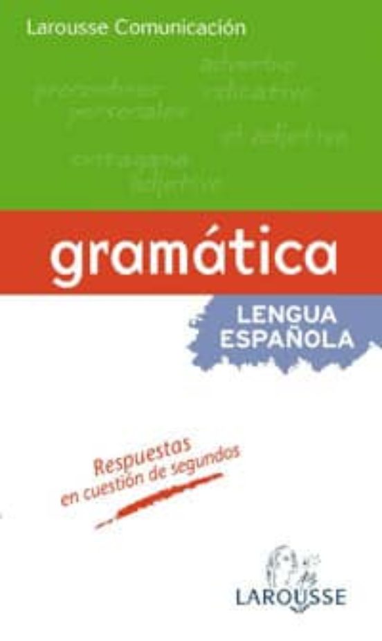 Portada de gramatica lengua española