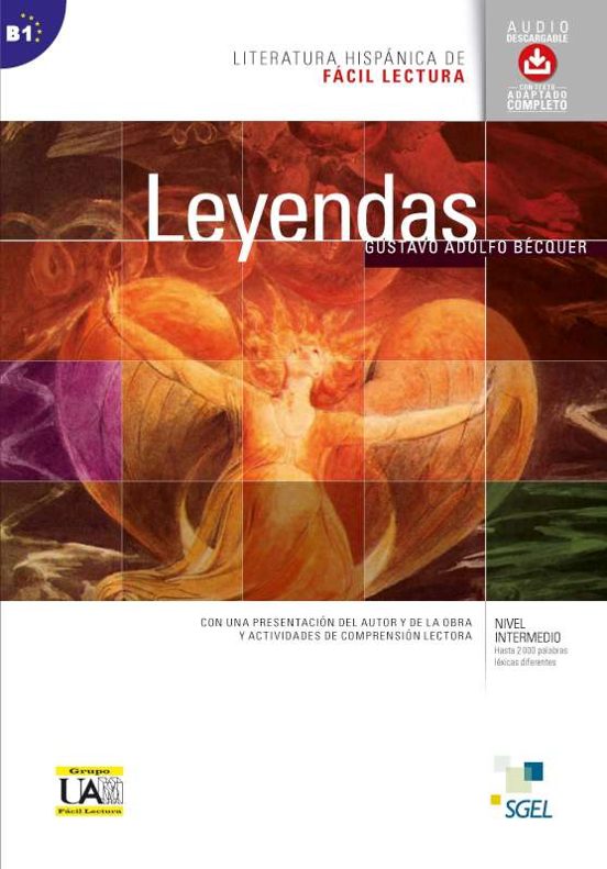 Portada de leyendas de becquer+cd@