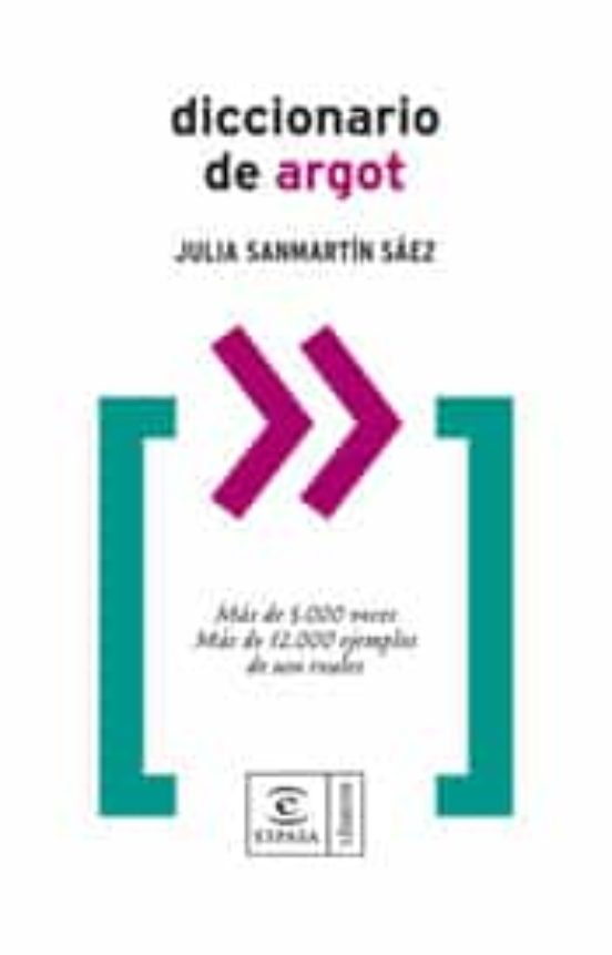 Portada de diccionario de argot actualizado