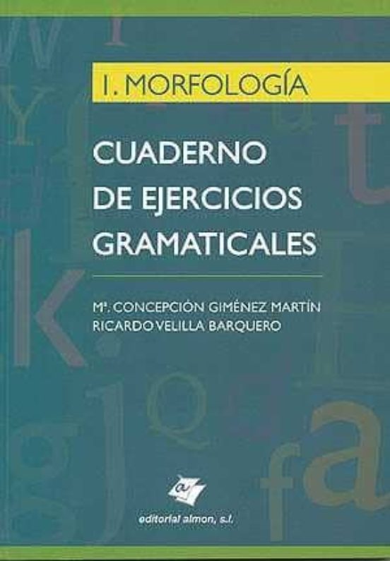 Portada de 1,morfologia: cuaderno ejercicios gramaticales