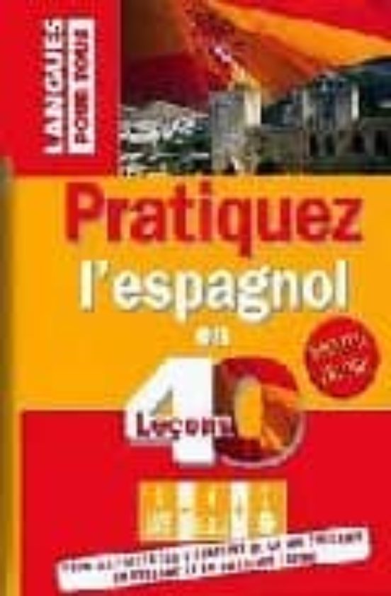 Portada de coffret pratiquez l espagnol en 40 leçons