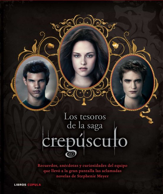 Portada de los tesoros de la saga crepusculo