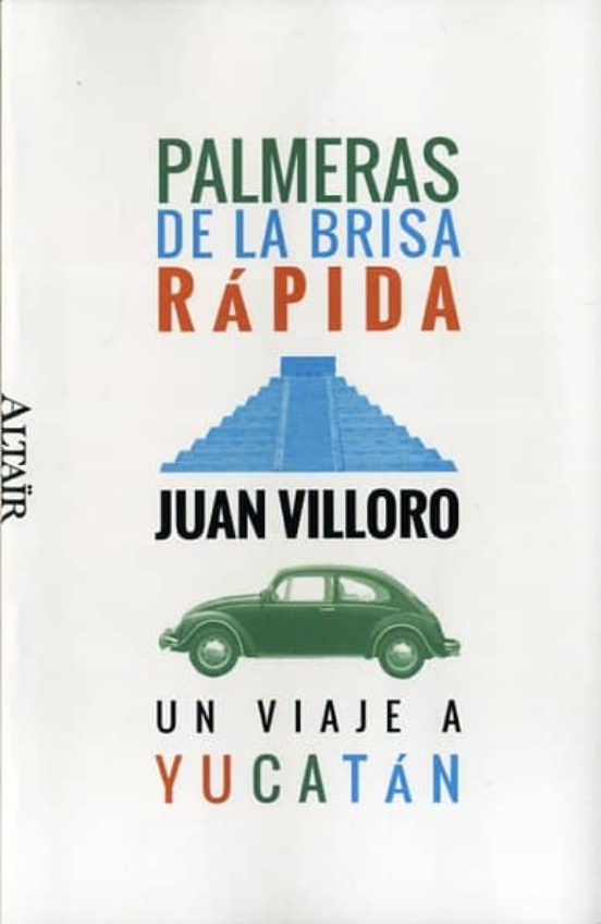 Portada de palmeras de la brisa rapida: un viaje a yucatan