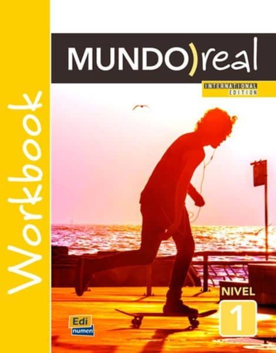 Portada de mundo real level 1 workbook international edition