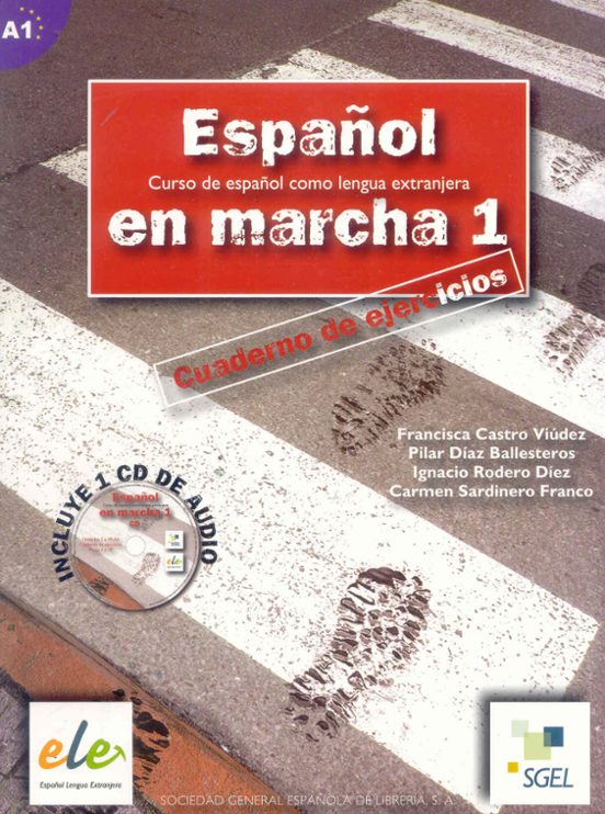 Portada de español en marcha 1  cuaderno de ejercicios