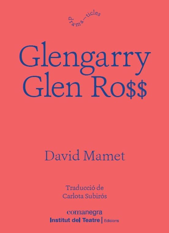 Portada de glengarry glen ross